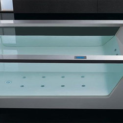 Eago AM152 6' Luxury Clear Whirlpool Hot Tub With Stereo & Lights - Hot Tubs