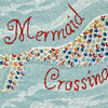 Frontporch Mermaid Crossing Indoor/Outdoor Rug Water 1'8"x2' 6"