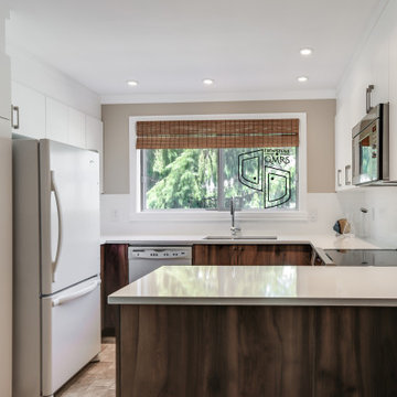 Refacing de cuisine - Projet Hallée