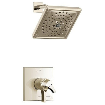 Delta Zura Monitor 17 Series H2Okinetic Shower Trim, Polished Nickel, T17274-PN