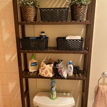 1st Street bathroom storage