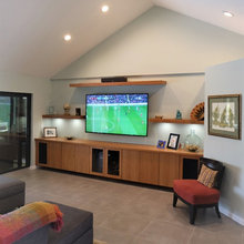 mid century family room