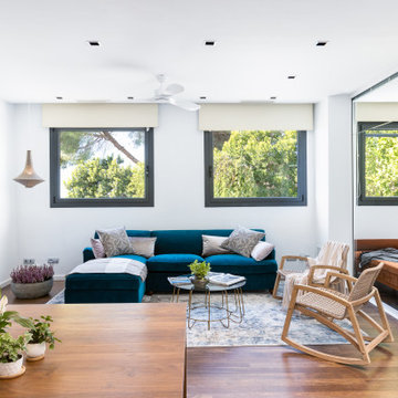 Amplio y luminoso salón de vivienda en el Maresme