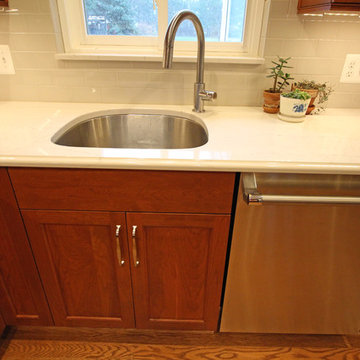 Clever Storage in a Compact Kitchen - Grosse Pointe Woods