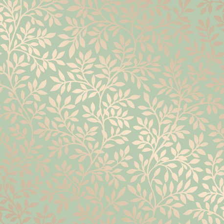 Vintage Vine Peel and Stick Wallpaper, Green