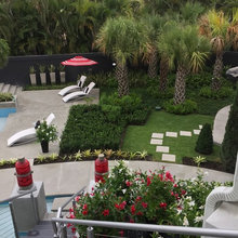 La Finca backyard