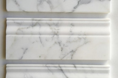 Marble Baseboards, Frames and Dome Liners - Polished and Honed Finish In Stock