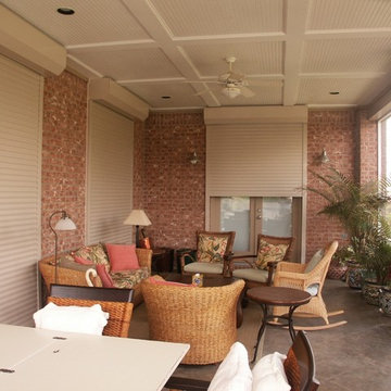 Kimbel Roller Shutters for Sun-room