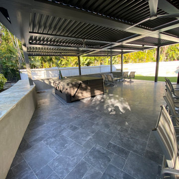 Pool, Putting Green, and Outdoor Living Area