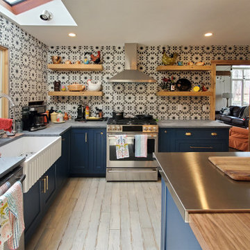 Waccabuc, NY Kitchen Renovation • Omega Cabinetry • Design by Reana Jones