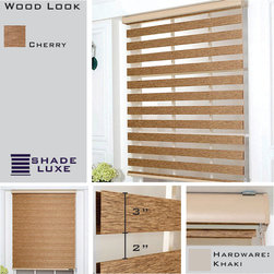 WoodLook Dual Shades - Roller Shades