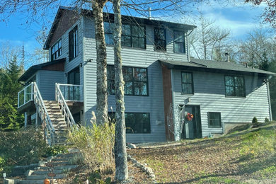 Example of an exterior home design in Other
