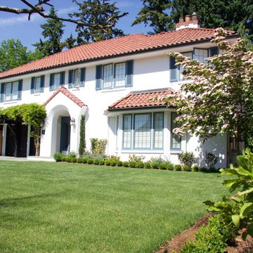 Broadmore Residence- A Spanish Colonial Elegant Exterior Design Solution