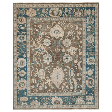 Safavieh Sultanabad Collection SUL1073 Rug, Blue, 10' X 14'