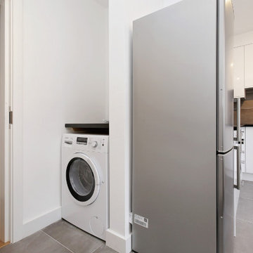 Cleverly designed laundry room