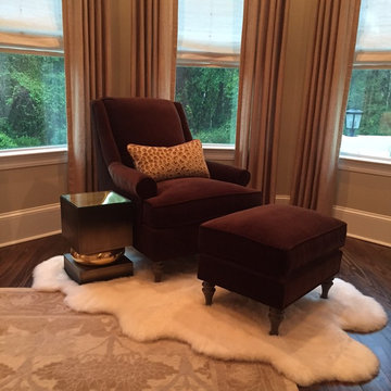 Master bedroom sitting area