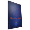 University of Florida Gators Song Canvas Print, 8"x12"