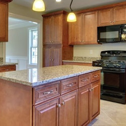 Mocha Maple Glazed Kitchen - Kitchen Cabinetry