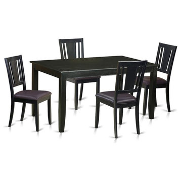 5-Piece Dining Room Set, Dining Table And 4 Chairs For Dining Chairs