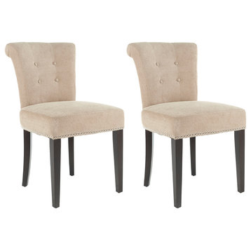 Safavieh Sinclaire Side Chairs, Set of 2, Wheat