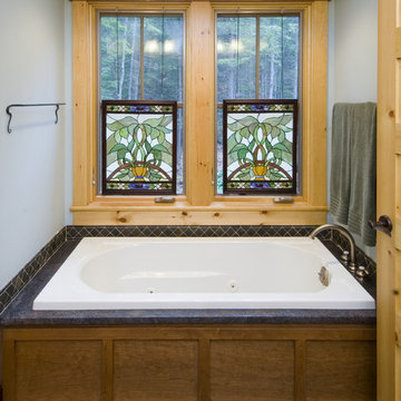 Unique Hybrid of Conventional, Timber and Log Framed Home