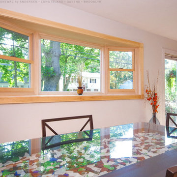 Welcoming Dining Room with New Bay Window - Renewal by Andersen Long Island, Que