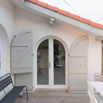 L'ancienne porte de garage