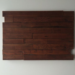 Staggered Board Wall Art - Wall Sculptures