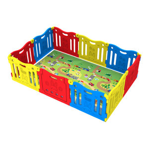 dwinguler large kid's castle playpen