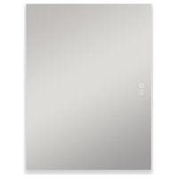 Aurora Backlit Dimmable LED Mirror with Defogger, 48"x36"x1.75"
