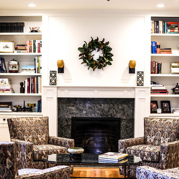 Full Home Custom Cabinets - Kitchen, Living Room, and Laundry Room
