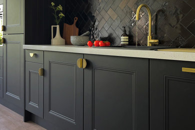 Example of a trendy home design design in Other