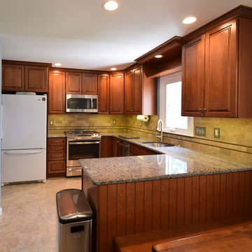 Kitchen With Built In Banquette Seating