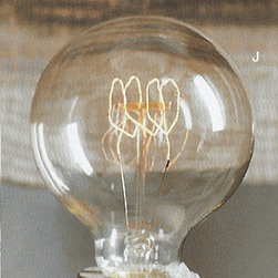 Roost Filament Bulb, Globe Medium Curlicue - Pack/6 -  SKU: LB12 - Table Lamps