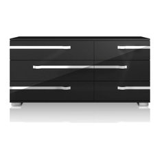 High Gloss Black Lacquer Solid Wood Tall Armoire Dressers Houzz