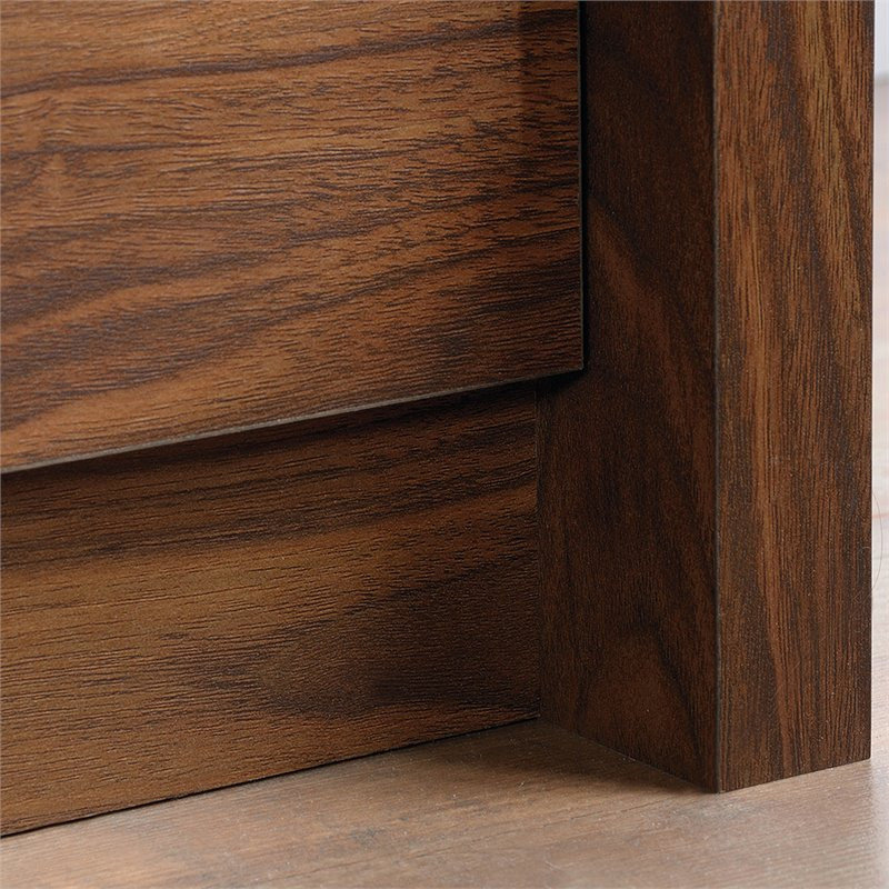 Sauder Harvey Park 6-Drawer Dresser – Grand Walnut – Engineered Wood – 420946