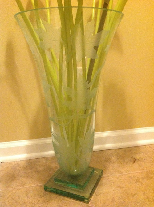 What to do with vase