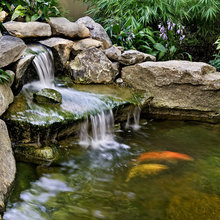 Patio and water feature ideas