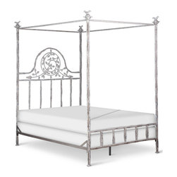 Corsican - Straight Canopy Twiggy Bed - Canopy Beds