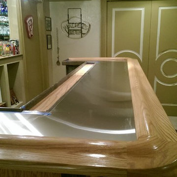 Red Oak Home Bar