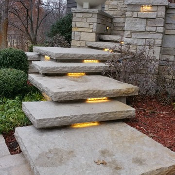 Lemont stairs and entrance