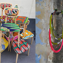 colourful chairs
