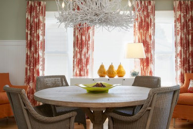 Beach style dining room photo in San Francisco