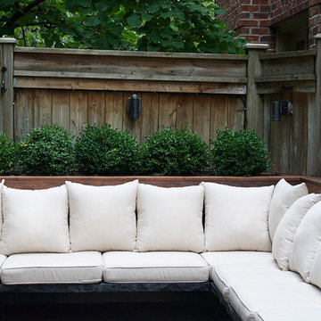 North York Custom Ipe Deck with Fire Table