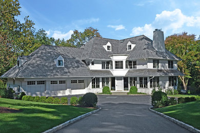 Trendy exterior home photo in New York