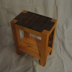 Reclaimed Pine End Table - Products