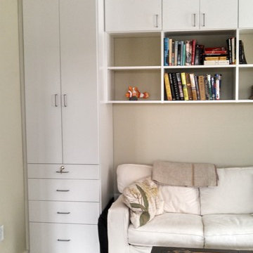 Den with Concealed additional Wardrobe Storage