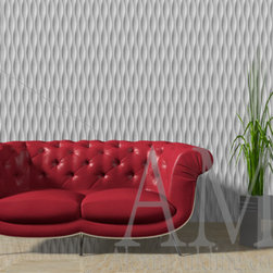 Alex Mouldings & Design Group - 3D vertical waves d&eacute;cor, Oakville - Wall Decor