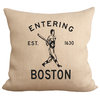 Entering Boston Pillow