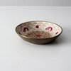 Consigned, Mid Century Chinese Porcelain and Brass Bowl